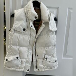 Burberry Brit Women’s Goose White Down Vest